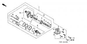 E-21   (1) (E-21 Starter Motor (1))