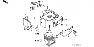 F-16-10    (F-16-10 Control Device Cover)