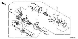 E-21   (E-21 Starter Motor)