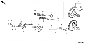 E-09  (E-09 Camshaft Assy)