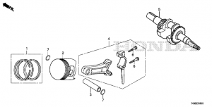 E-08 / (E-08 Piston / Crankshaft)