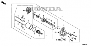 E-21   (E-21 Starter Motor)