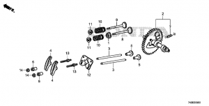 E-09  (E-09 Camshaft Assy)