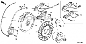 E-19 /  (1) (E-19 Flywheel/Ignition Cool (1))