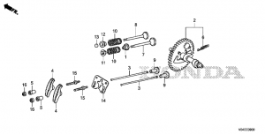 E-09  (E-09 Camshaft Assy)