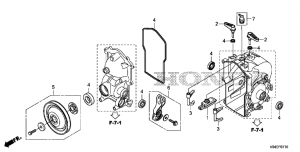 F-07-10  (2) ( ) (F-07-10 Transmission (2) (Component Parts))