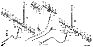 F-03    (1) (F-03 Change Lever (1))