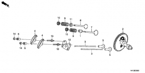 E-09  (E-09 Camshaft Assy)