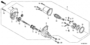 E-21-1   (2) (E-21-1 Starter Motor (2))