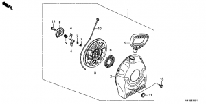 E-11-1   (2) (E-11-1 Recoil Starter (2))