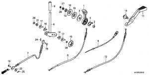 F-03-1    (2) (F-03-1 Change Lever (2))