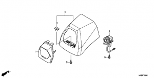 F-14-1  (2) (F-14-1 Headlight Assy (2))