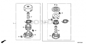 F-04-1      (F-04-1 Cutting Mechanisc With Nylon Sheath)