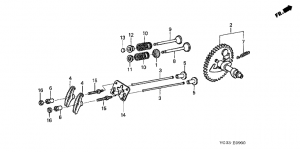 E-09  (E-09 Camshaft Assy)