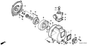 F-01-1  /  (Wb30Xt/xt2/xt3/wr30Xt) (F-01-1 Water Jacket / Impeller (Wb30Xt/xt2/xt3/wr30Xt))