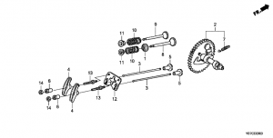 E-09  (E-09 Camshaft Assy)