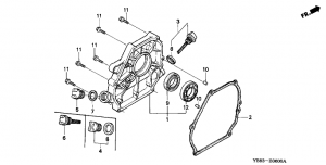 E-06   (Wt20Xk1/k2/k3) (E-06 Crankcase Cover (Wt20Xk1/k2/k3))