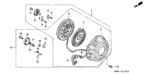 E-11-1   (Wt20Xk2/k3) (E-11-1 Recoil Starter (Wt20Xk2/k3))