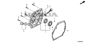 E-06   (1) (E-06 Crankcase Cover (1))