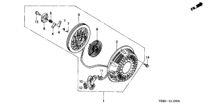 E-11-3   (Wt30Xk2/k3) (E-11-3 Recoil Starter (Wt30Xk2/k3))