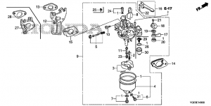 E-14  (E-14 Carburetor)