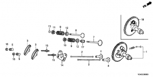 E-09  (E-09 Camshaft Assy)