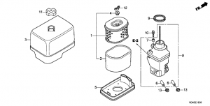 E-15-1  (2) (E-15-1 Air Cleaner (2))