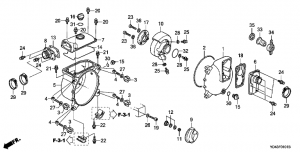 F-01-1 / (Wt40Xk2/xk3) (F-01-1 Water Jacket / Impeller (Wt40Xk2/xk3))