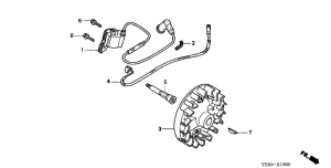 E-19  /   (Wx10) (E-19 Flywheel / Ignition Cool (Wx10))