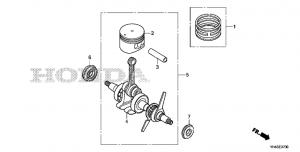 E-07  /  (Wx10T) (E-07 Crankshaft / Piston (Wx10T))