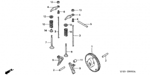 E-09  (E-09 Camshaft Assy)