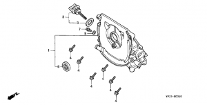 E-03-10   (E-03-10 Oil cover)