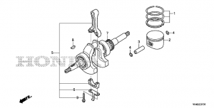 E-07-1  /  (Wx15T) (E-07-1 Crankshaft / Piston (Wx15T))