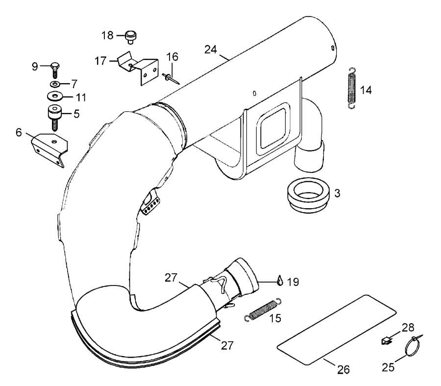 Snowmobiles lynx  - Muffler / Muffler