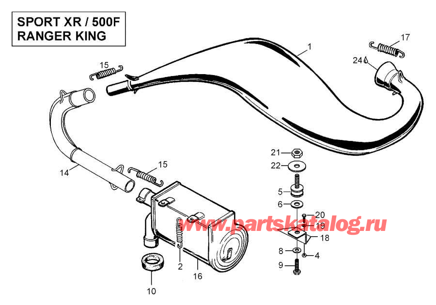 Snowmobile lynx  - Fan Housing - Fan 
