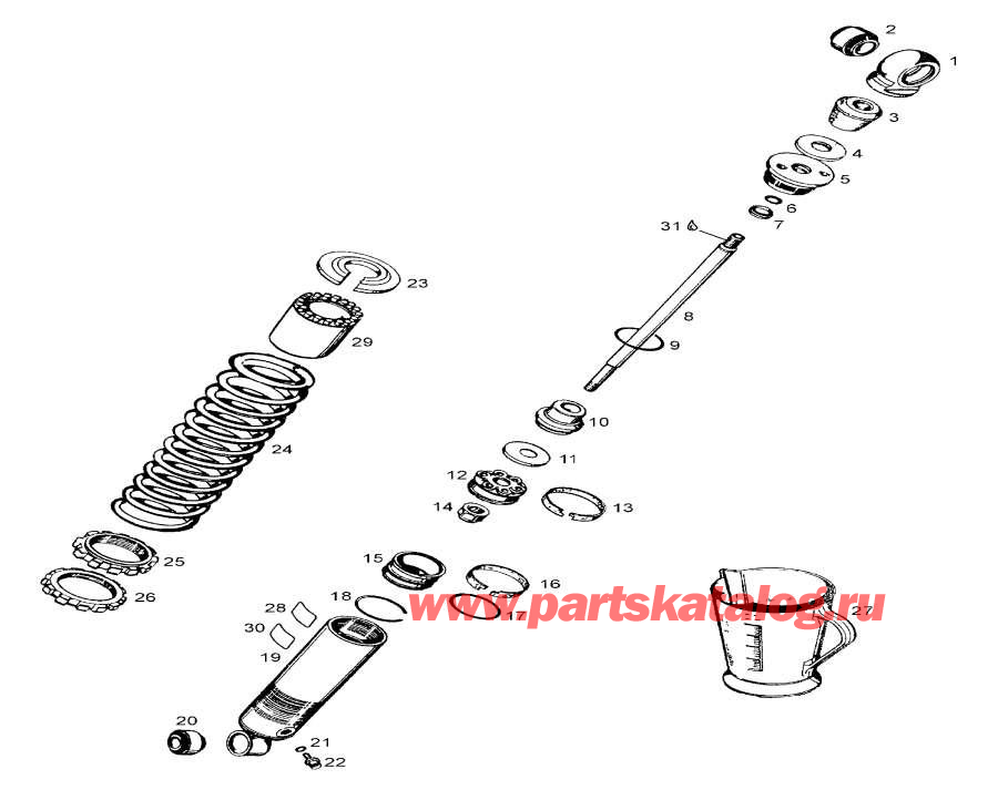  Lynx  - Front Suspension /  