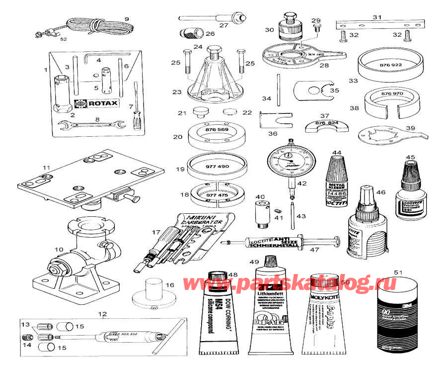 Snowmobiles lynx  - Mechanical Brake Kit - Mechanical  Kit