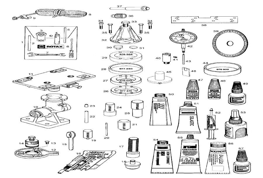 Snow mobile Lynx  - Tools /  