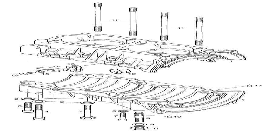 Snowmobile Lynx  -   / Crankcase