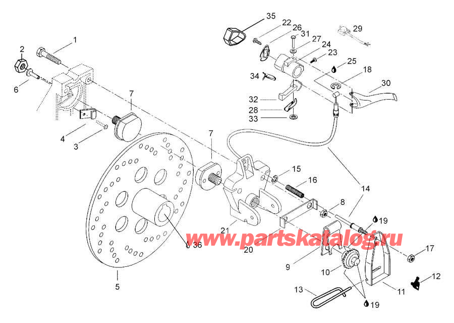 Snow mobile lynx  -   / Driven Pulley