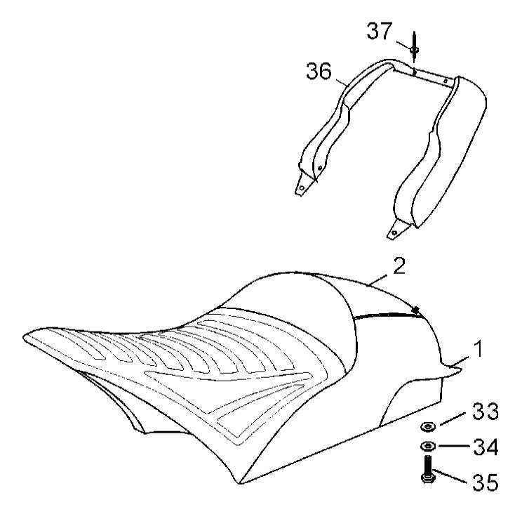 Snow mobile lynx  - Rear Suspension