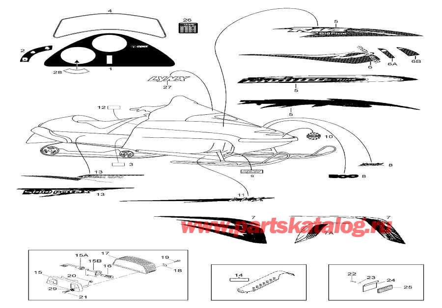 Snow mobile   -  / Accessories