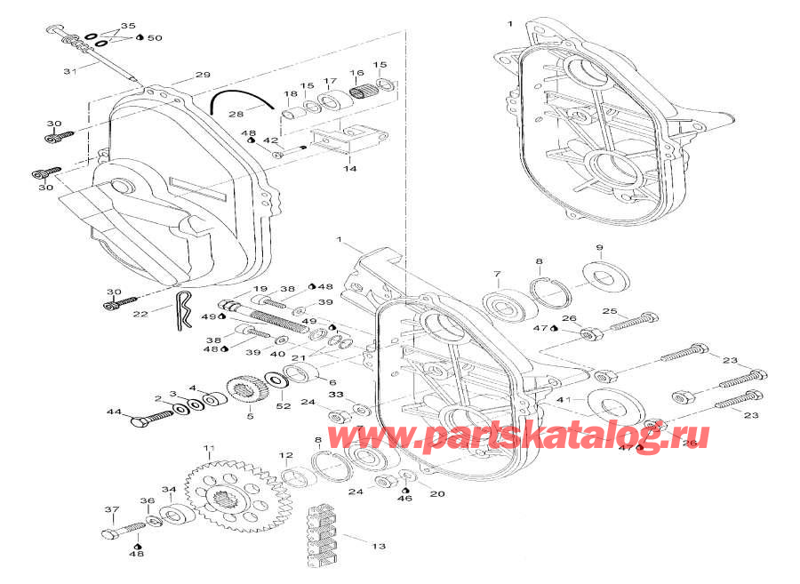 Snowmobiles Lynx  -   / Driven Pulley