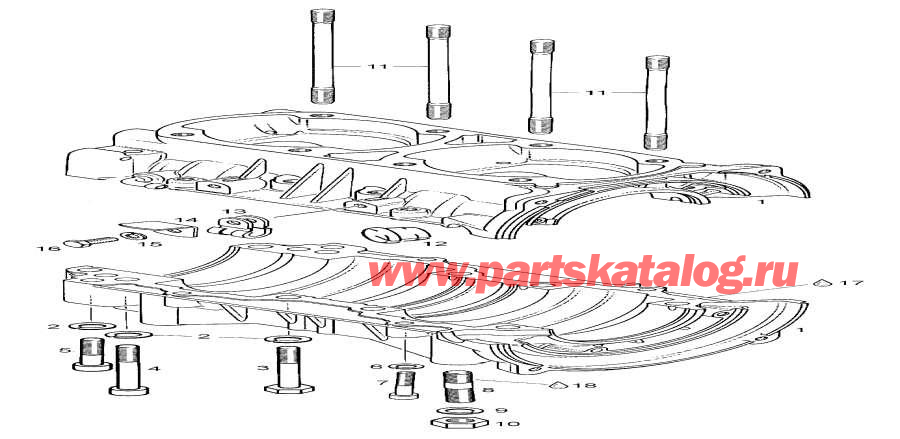 Snowmobile Lynx  -   / Crankcase