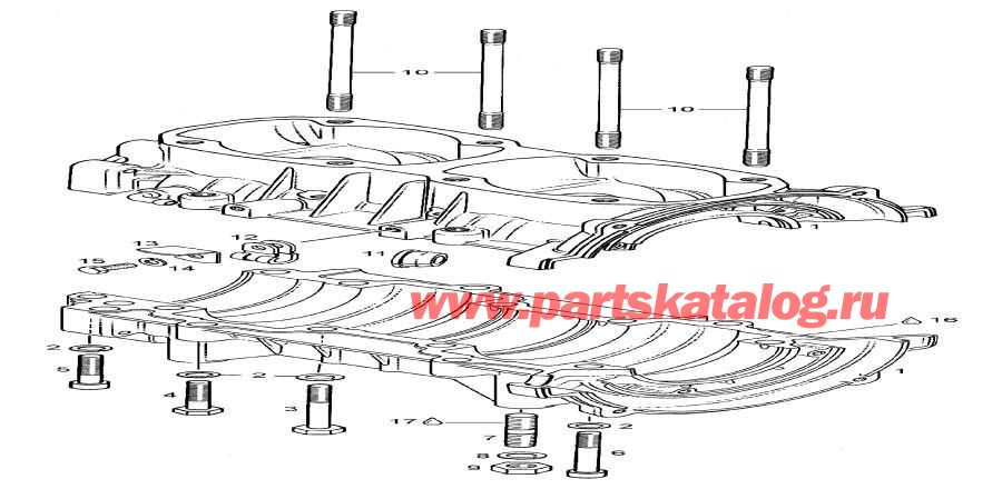 Snowmobile Lynx  -   / Crankcase