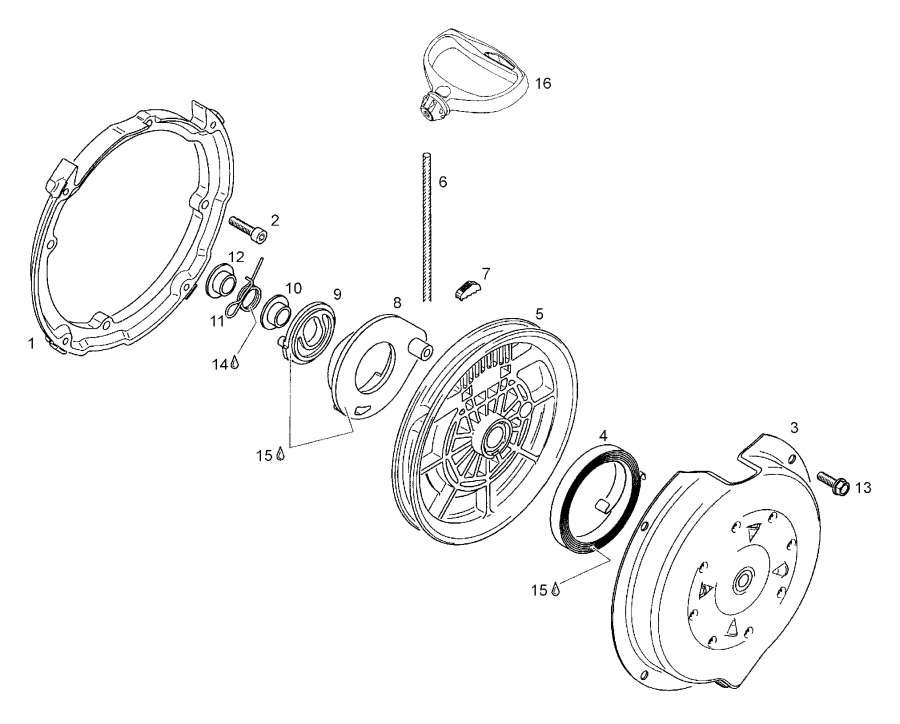 Snowmobile Lynx  - Water - Waterpump