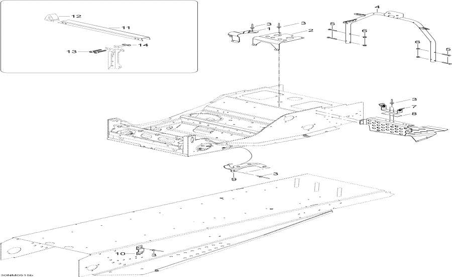 Snowmobiles   -  - Frame