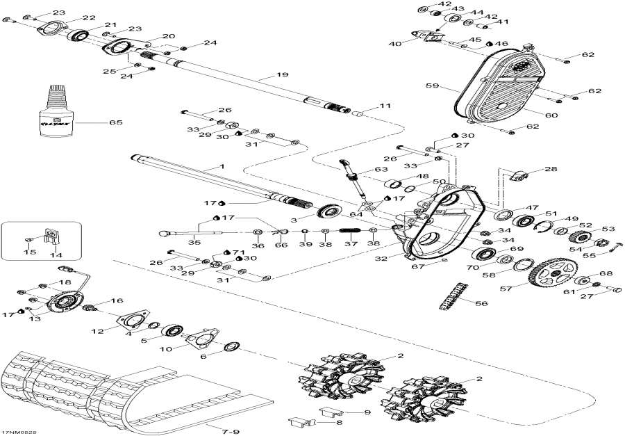 Snowmobiles   - Drive System / Drive System