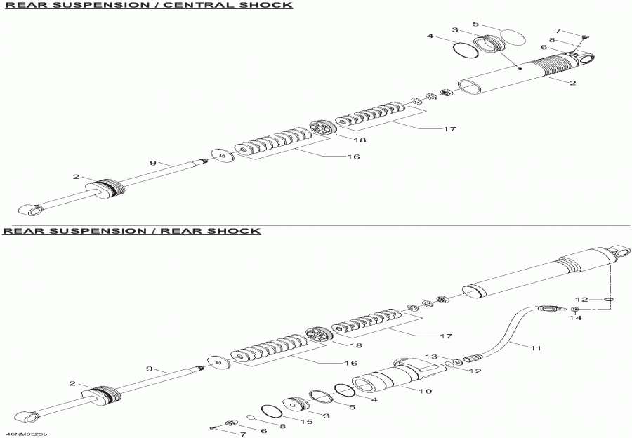    - Take Apart Shock, Rear