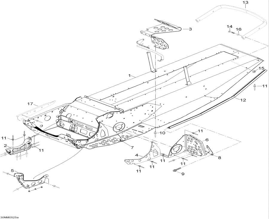 Snowmobiles   - Frame / 